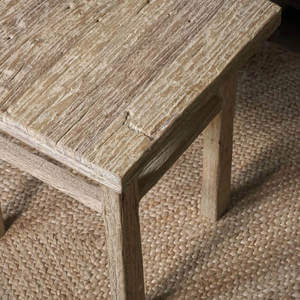 Nkuku Reclaimed IBO Wooden Side Table